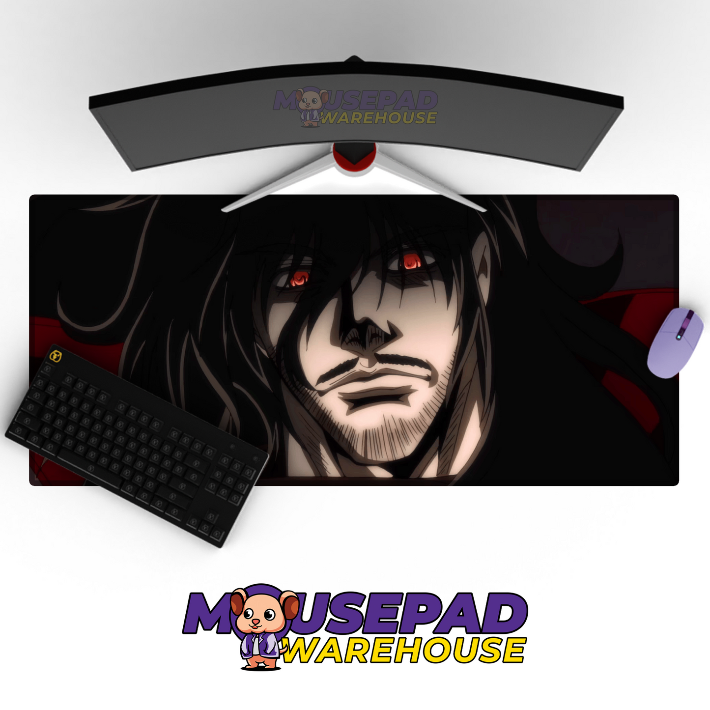 Hellsing Ultimate V16 Mousepad Mockup