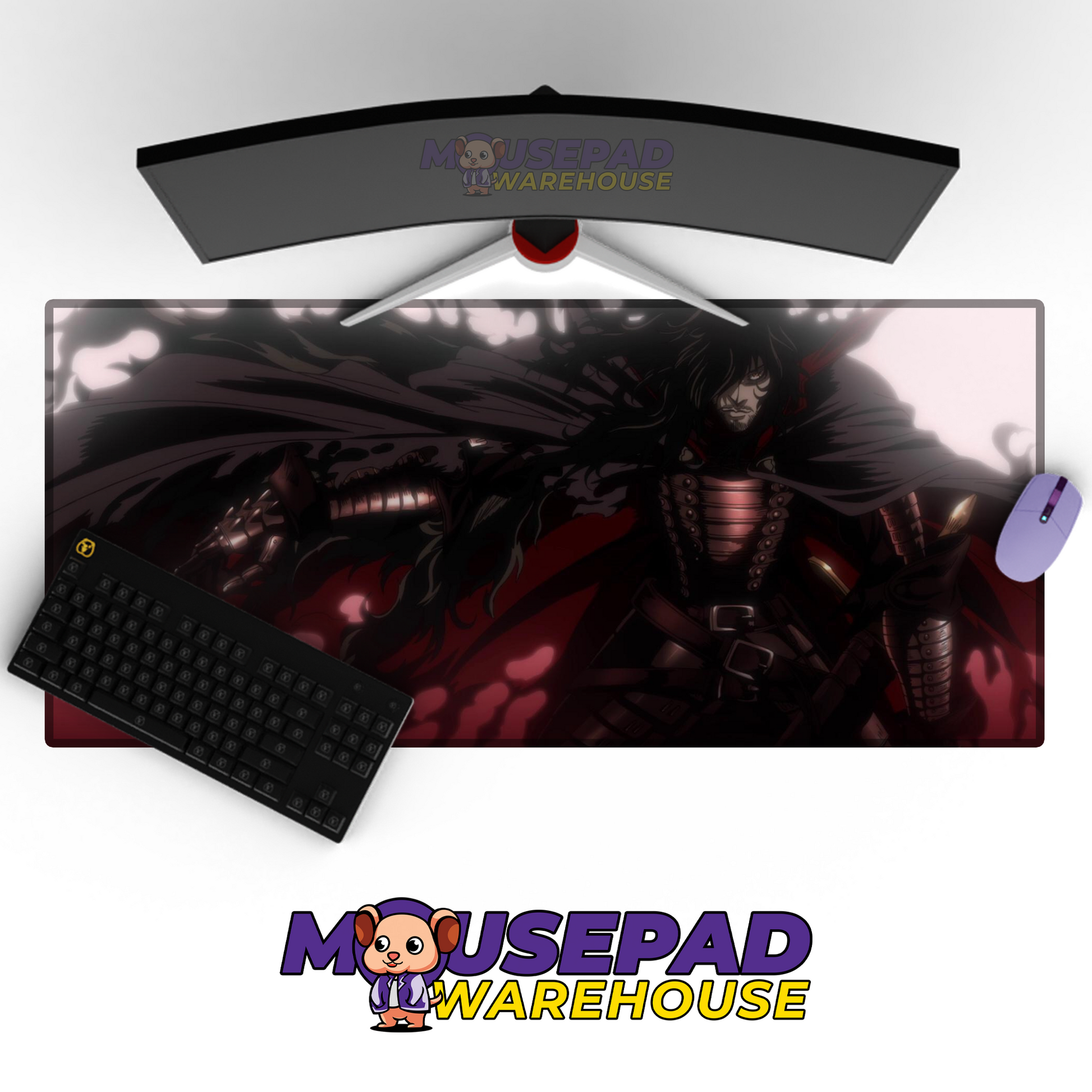 Hellsing Ultimate V1 Mousepad Mockup