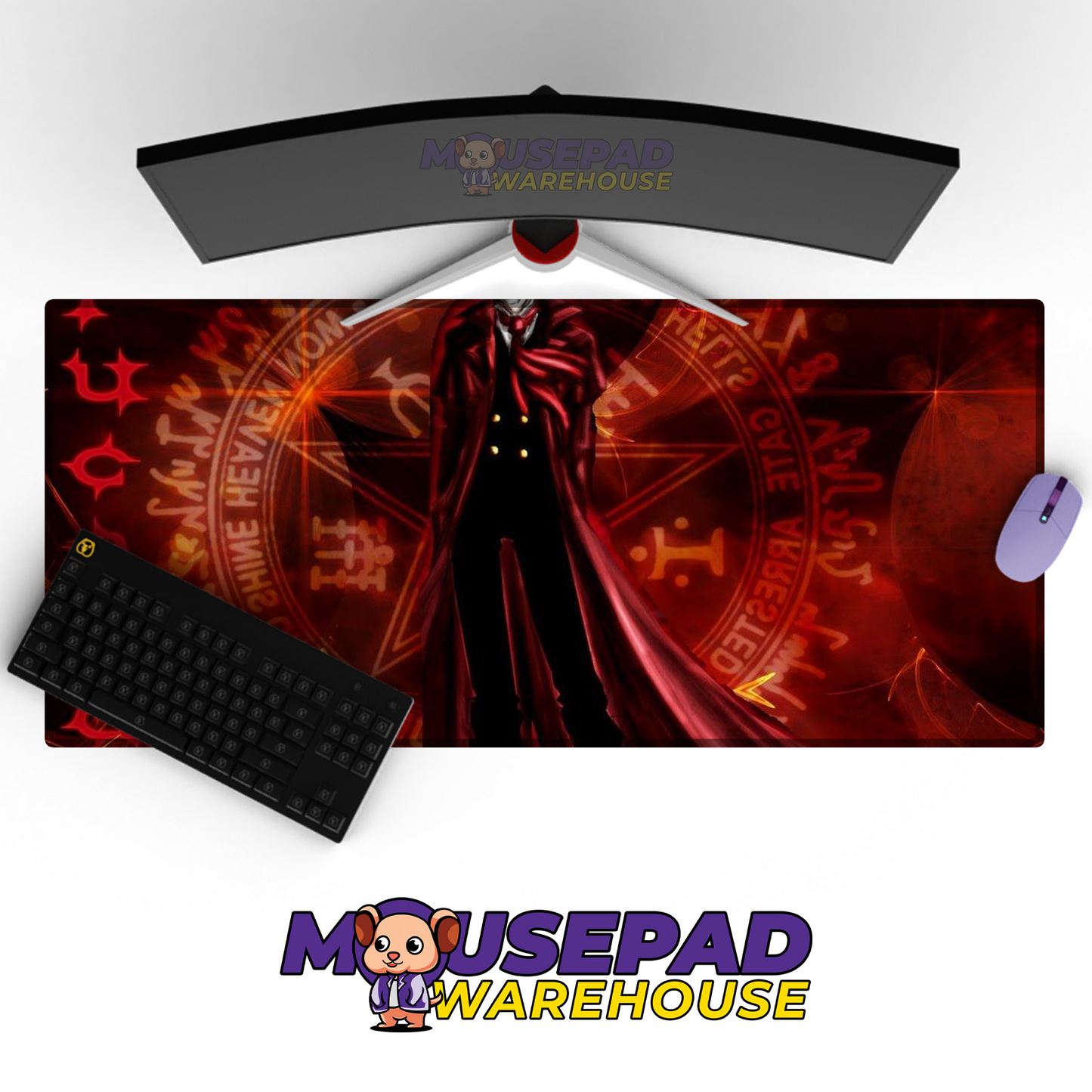 Hellsing Ultimate V20 Mousepad Mockup