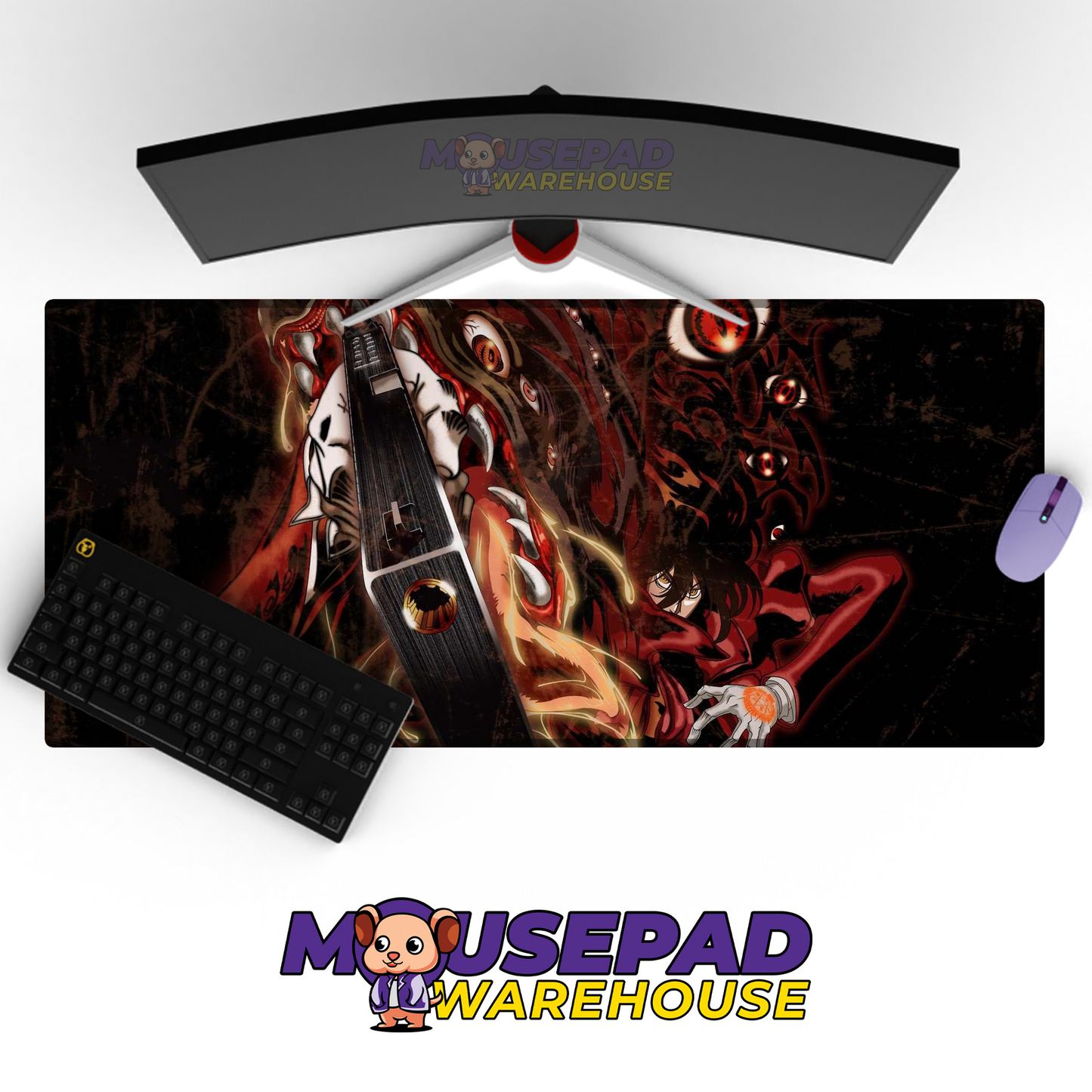 Hellsing Ultimate V21 Mousepad Mockup