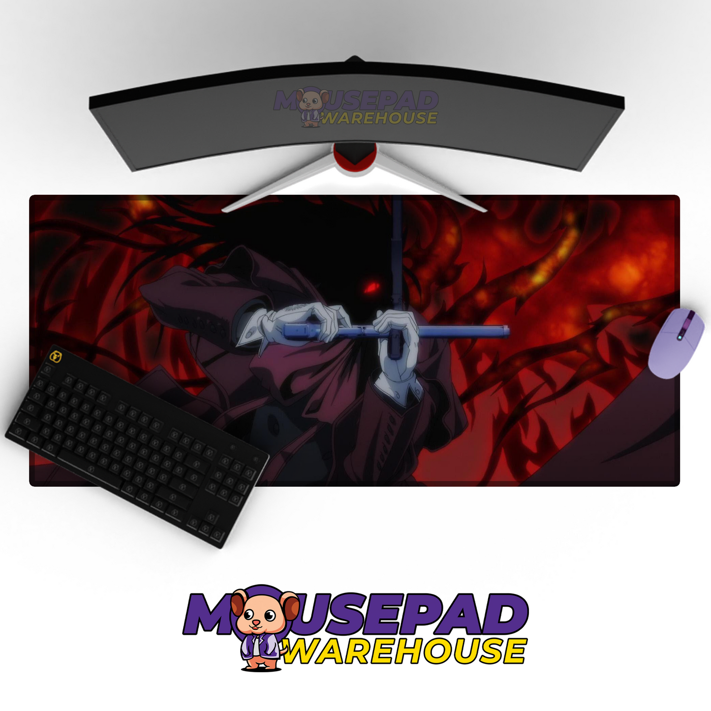 Hellsing Ultimate V22 Mousepad Mockup