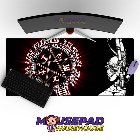 Hellsing Ultimate V26 Mousepad Mockup