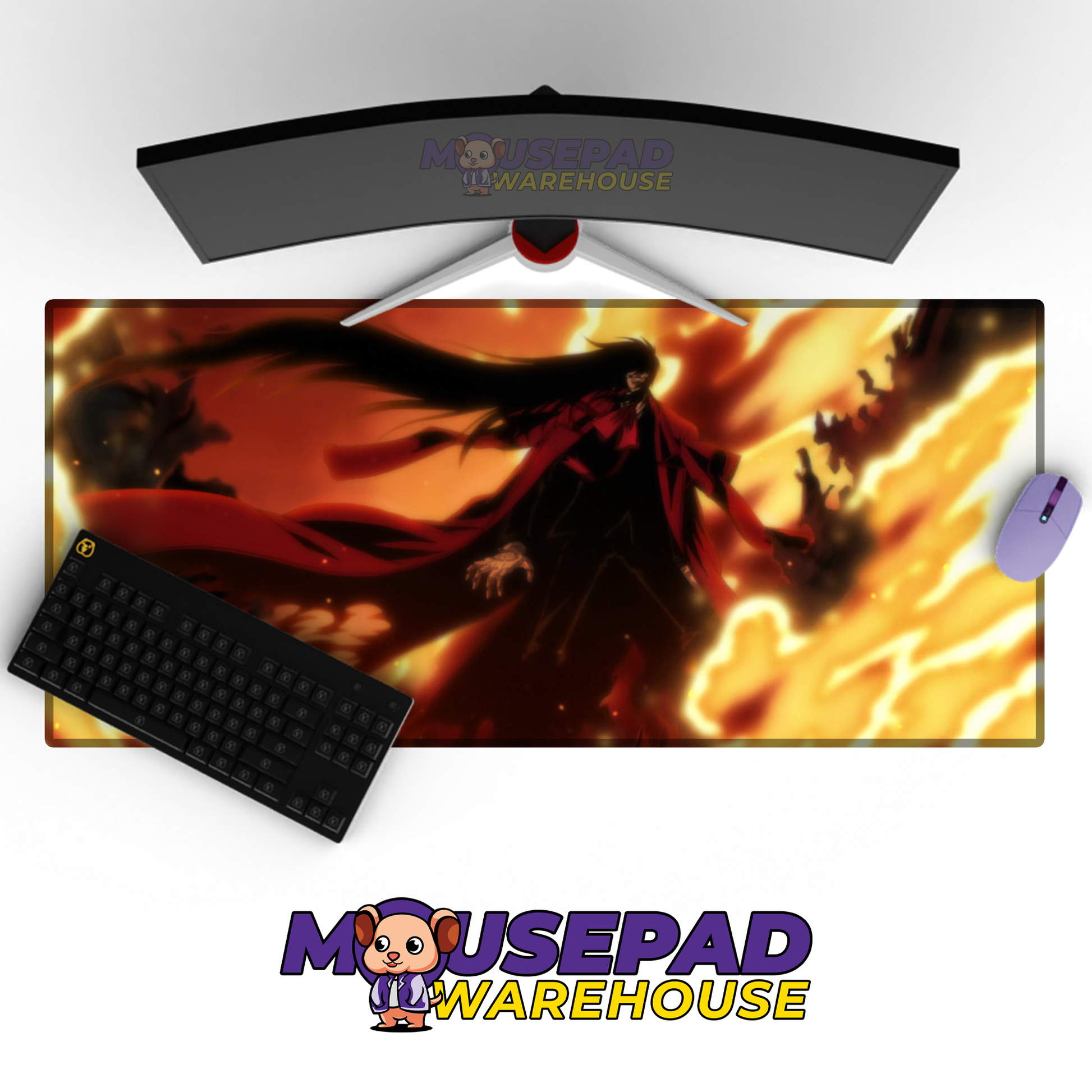 Hellsing Ultimate V27 Mousepad Mockup