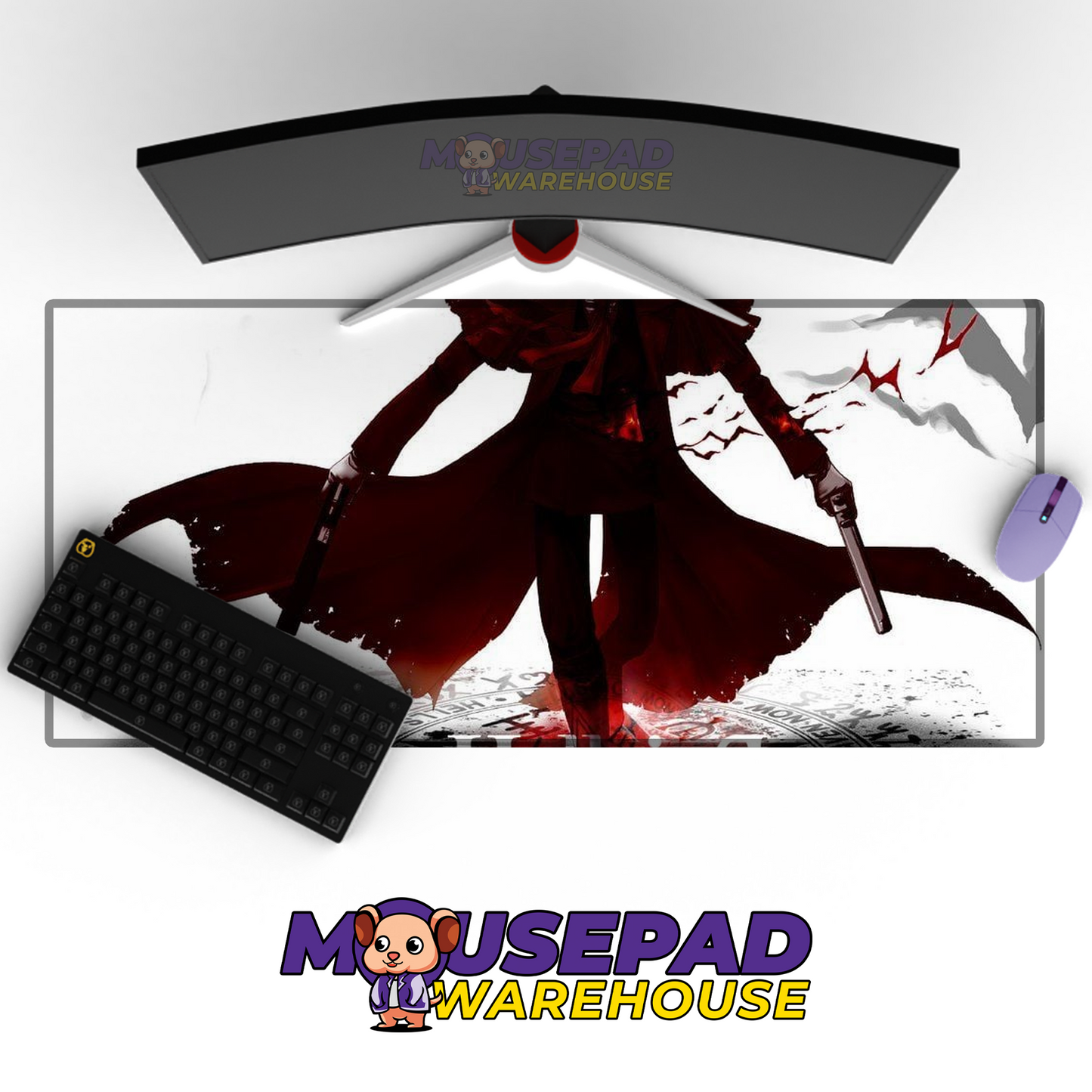 Hellsing Ultimate V9 Mousepad Mockup
