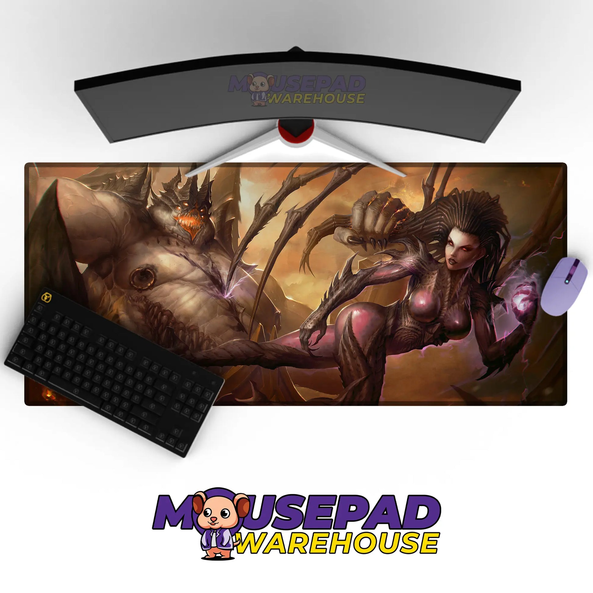 Heroes of the Storm Game Mousepad 602052 MousepadWarehouse.com