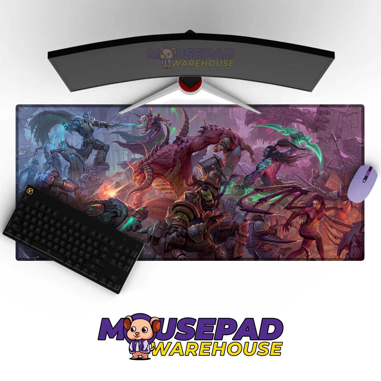 Heroes of the Storm Game Mousepad 602074 MousepadWarehouse.com