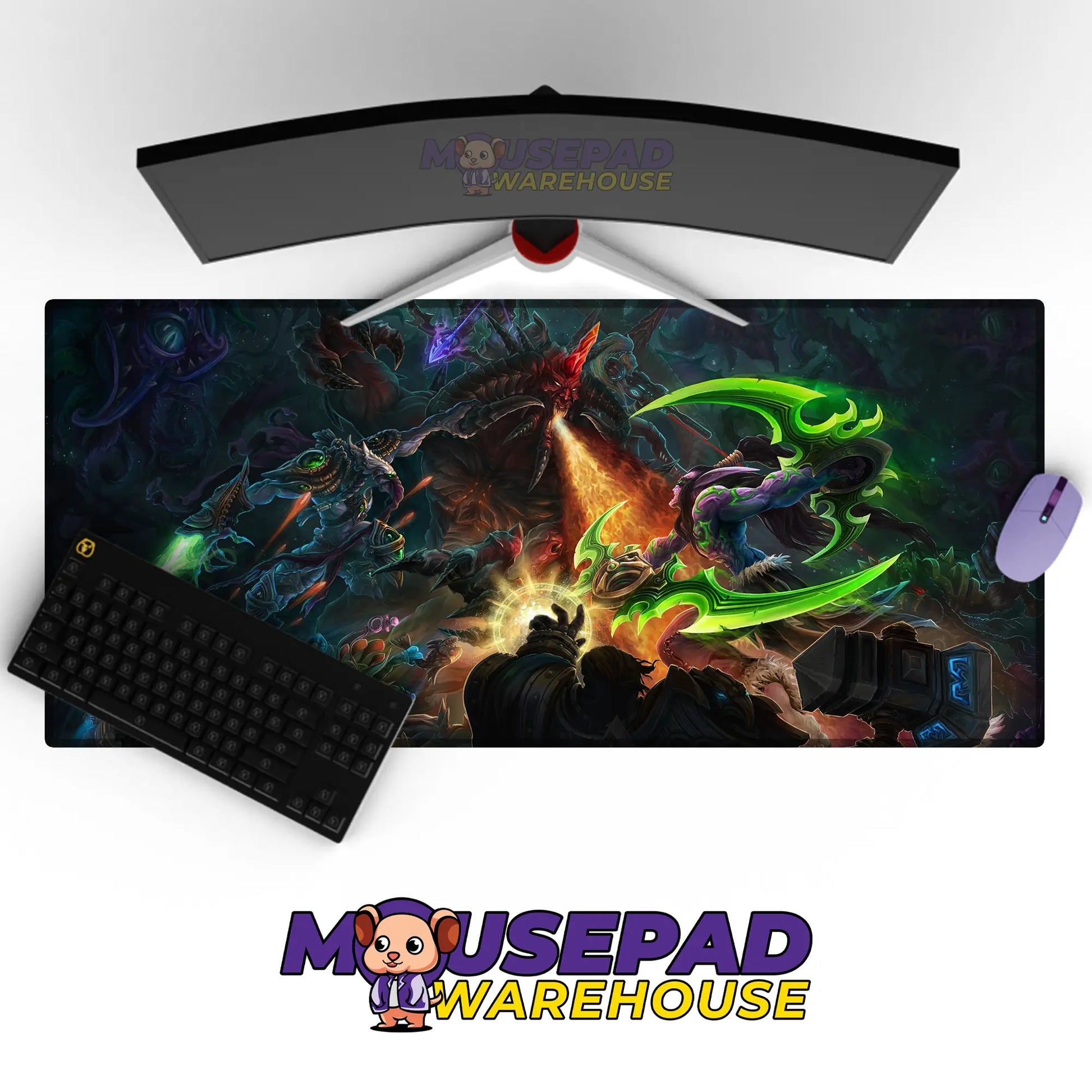 Heroes of the Storm Game Mousepad 602679 MousepadWarehouse.com