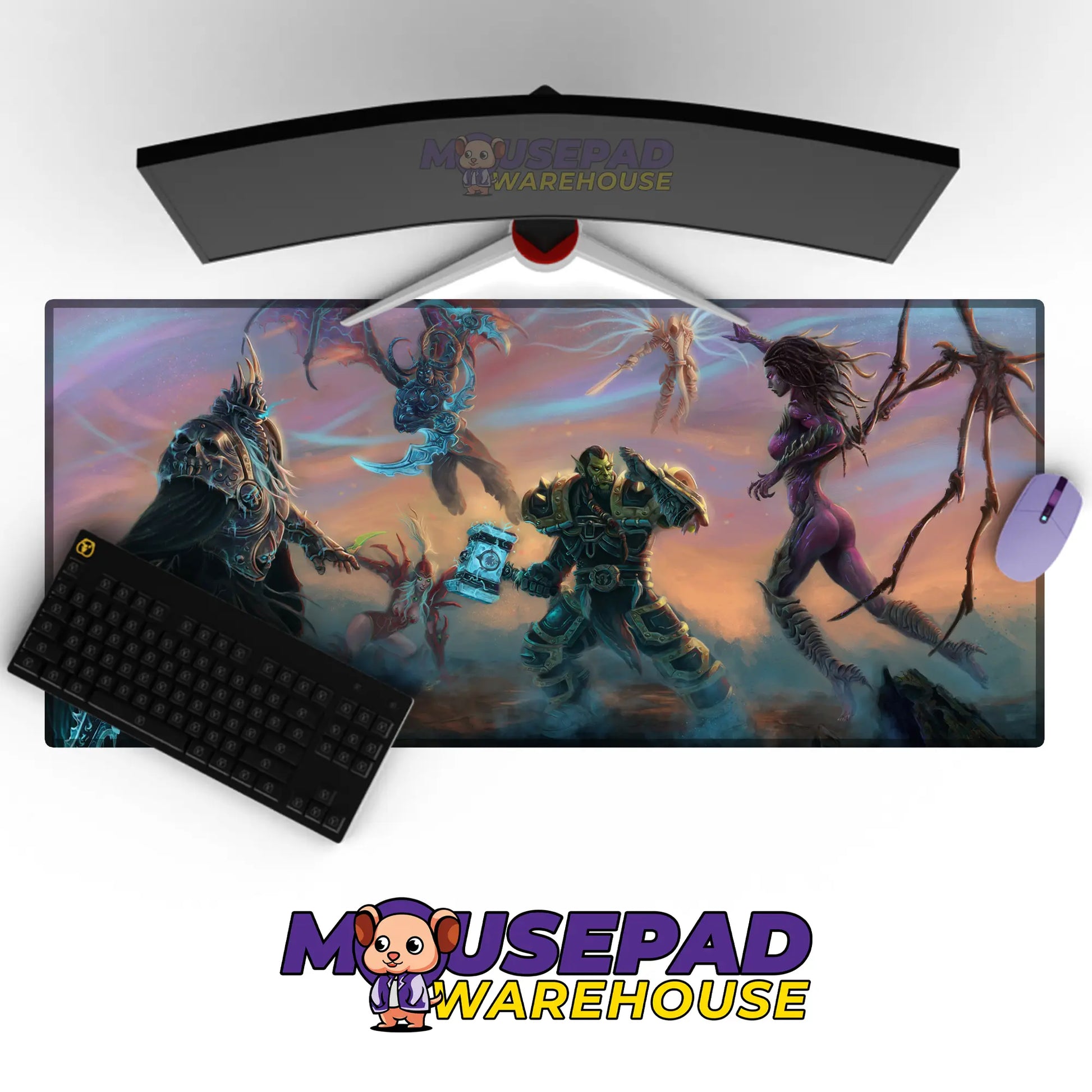 Heroes of the Storm Game Mousepad 607400 MousepadWarehouse.com