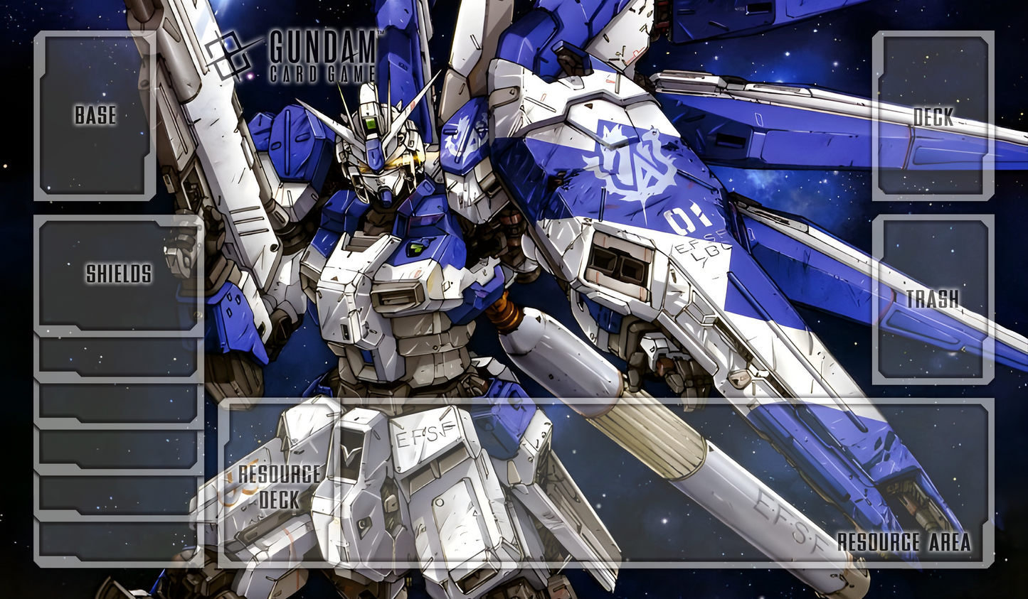 Hi Nu RX932 V1 Gundam TCG Playmat