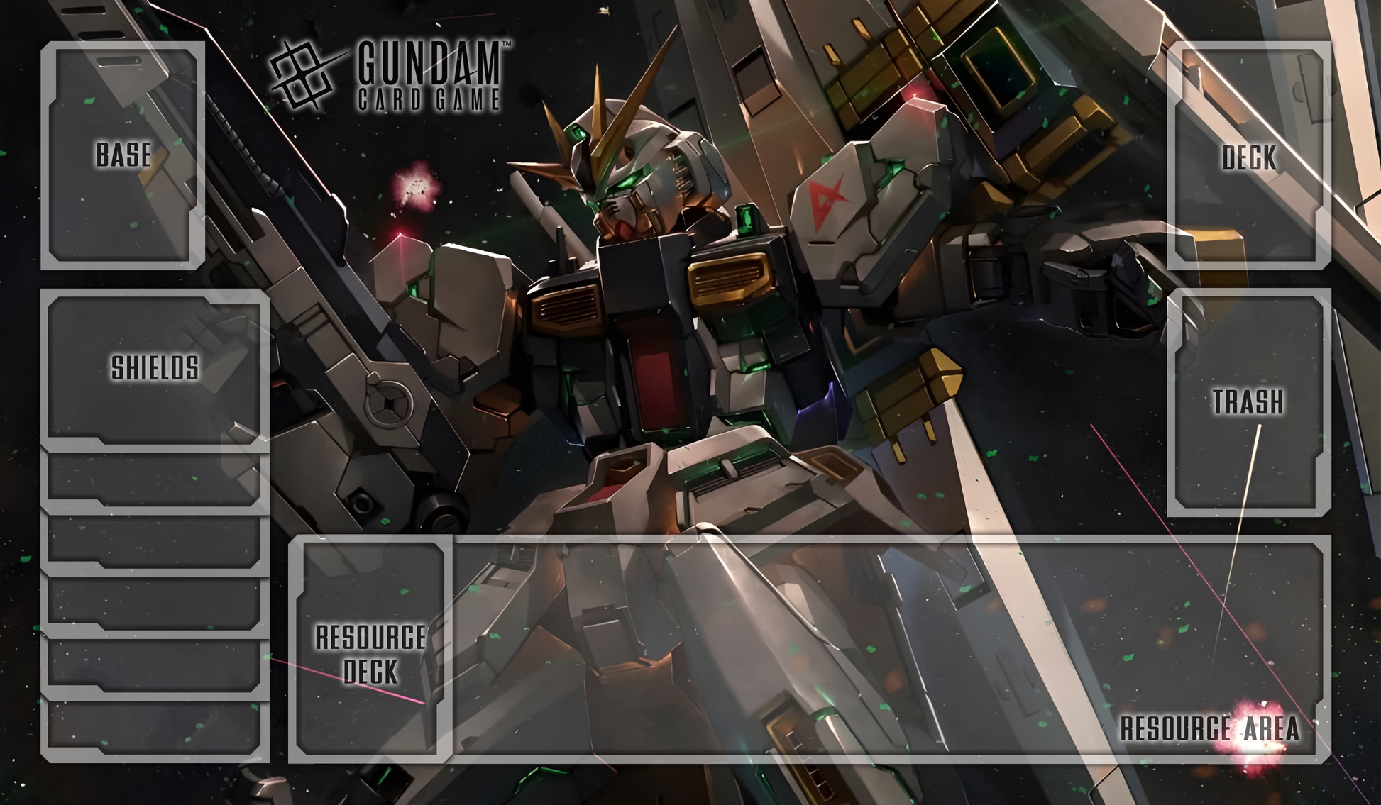 Hi Nu RX932 V3 Gundam TCG Playmat