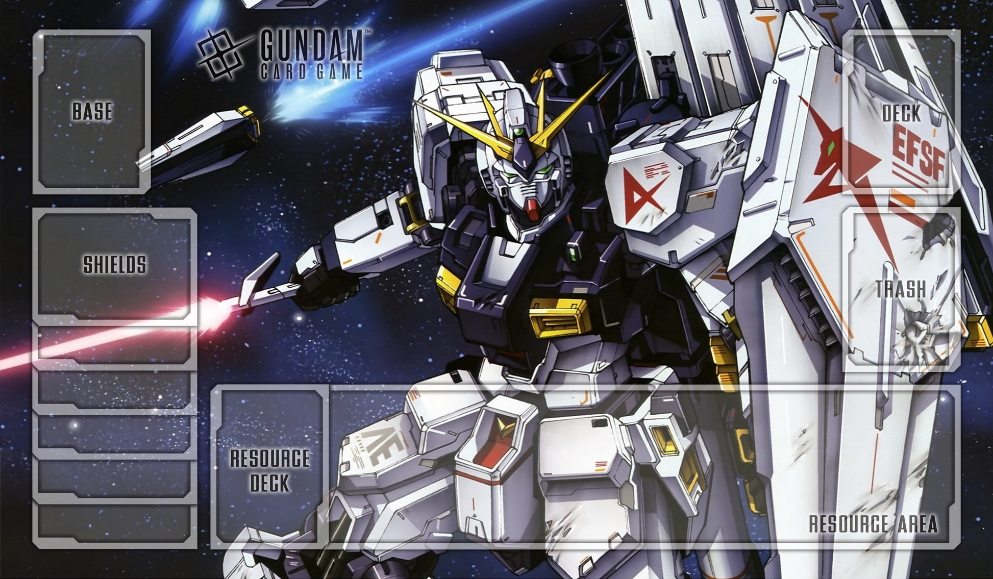 Hi Nu RX932 V4 Gundam TCG Playmat