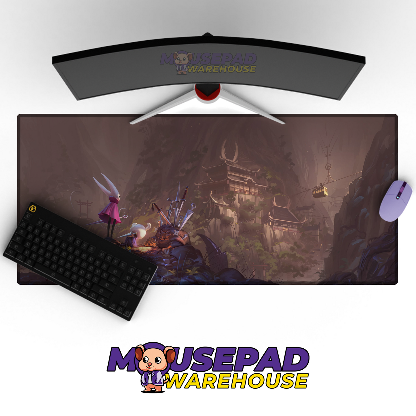 Hollow Knight V16 Mousepad Mockup