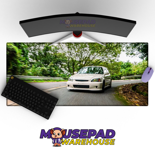 Honda Civic EK V10 Mousepad Mockup