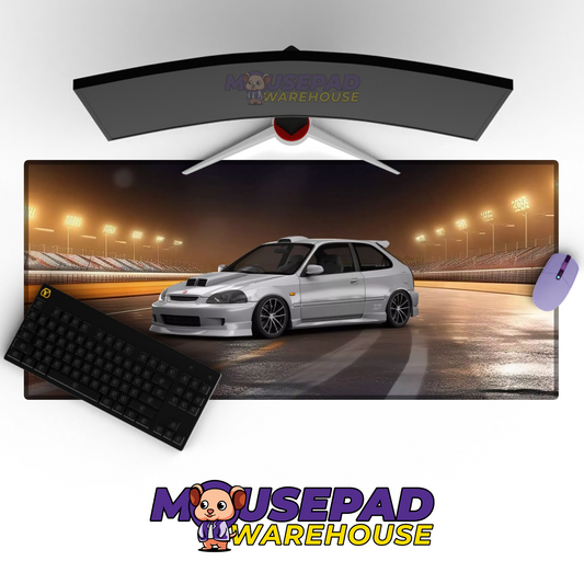 Honda Civic EK V12 Mousepad Mockup
