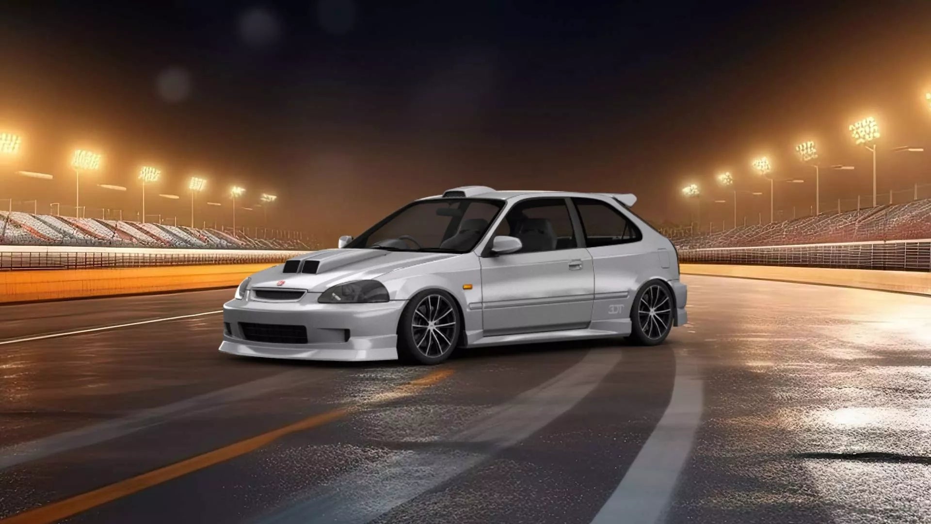 Honda Civic EK V12 Mousepad