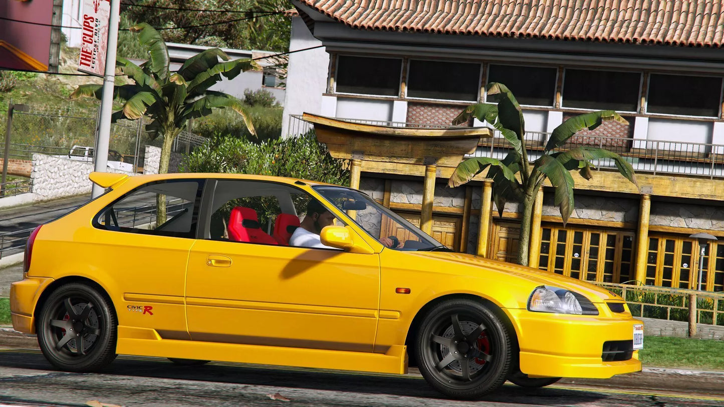 Honda Civic EK V15 Mousepad