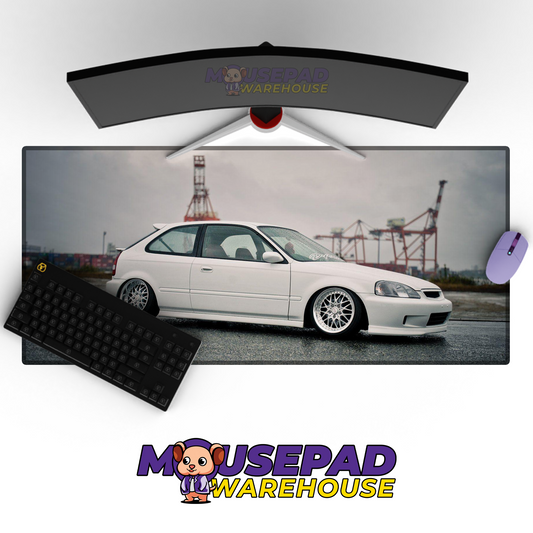 Honda Civic EK V16 Mousepad Mockup