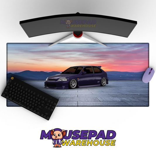 Honda Civic EK V17 Mousepad Mockup
