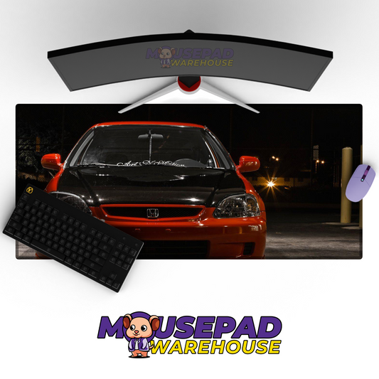 Honda Civic EK V18 Mousepad Mockup