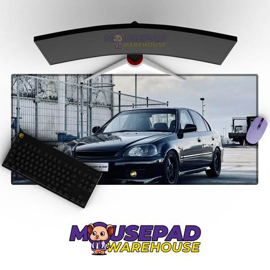 Honda Civic EK V2 Mousepad Mockup