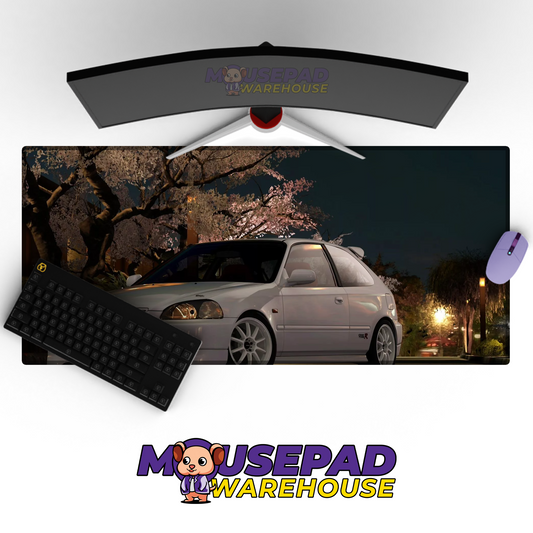 Honda Civic EK V6 Mousepad Mockup