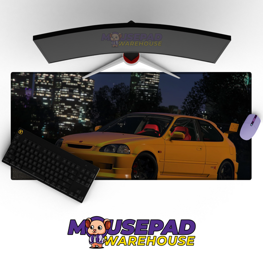 Honda Civic EK V8 Mousepad Mockup