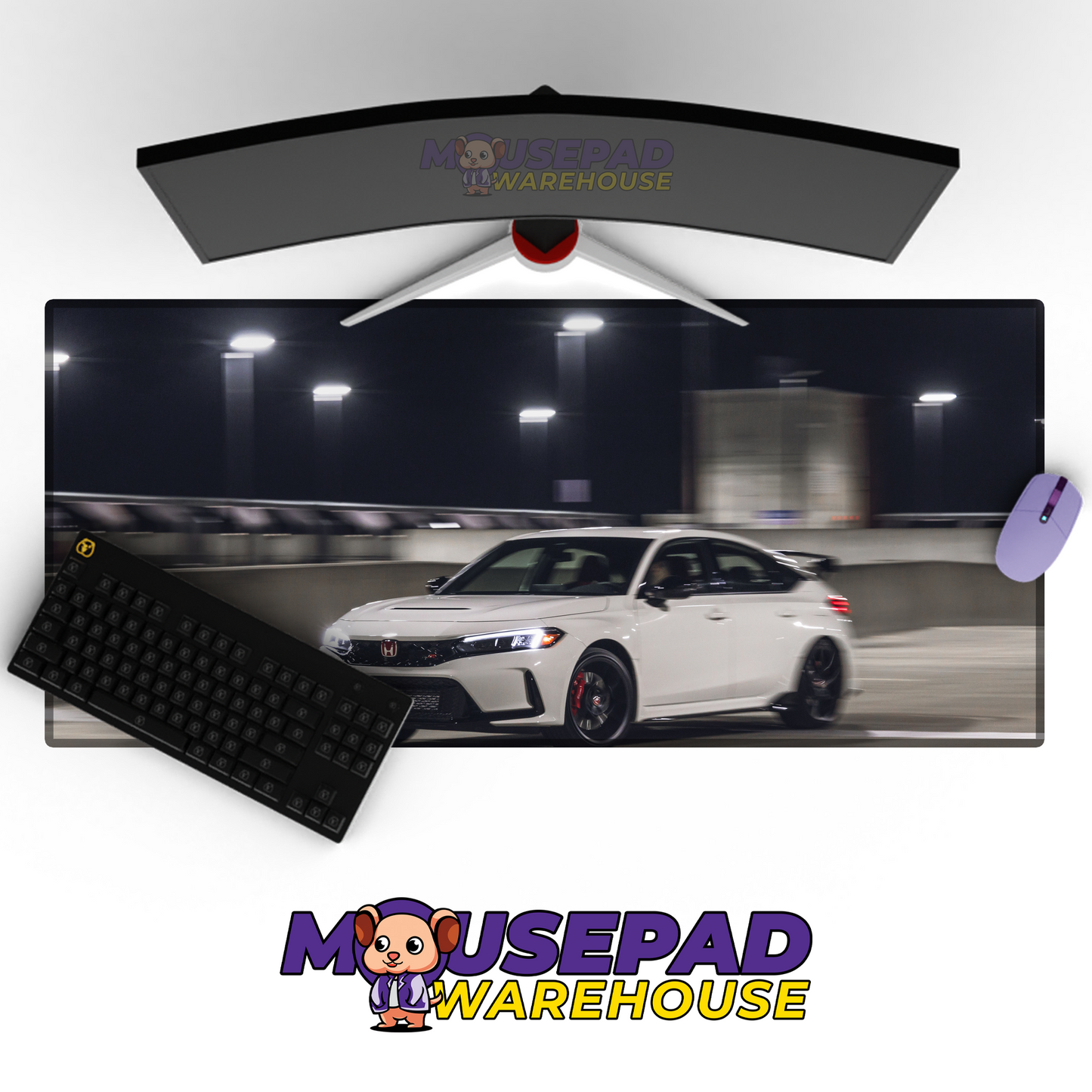 Honda Civic FL5 Type R V1 Mousepad Mockup