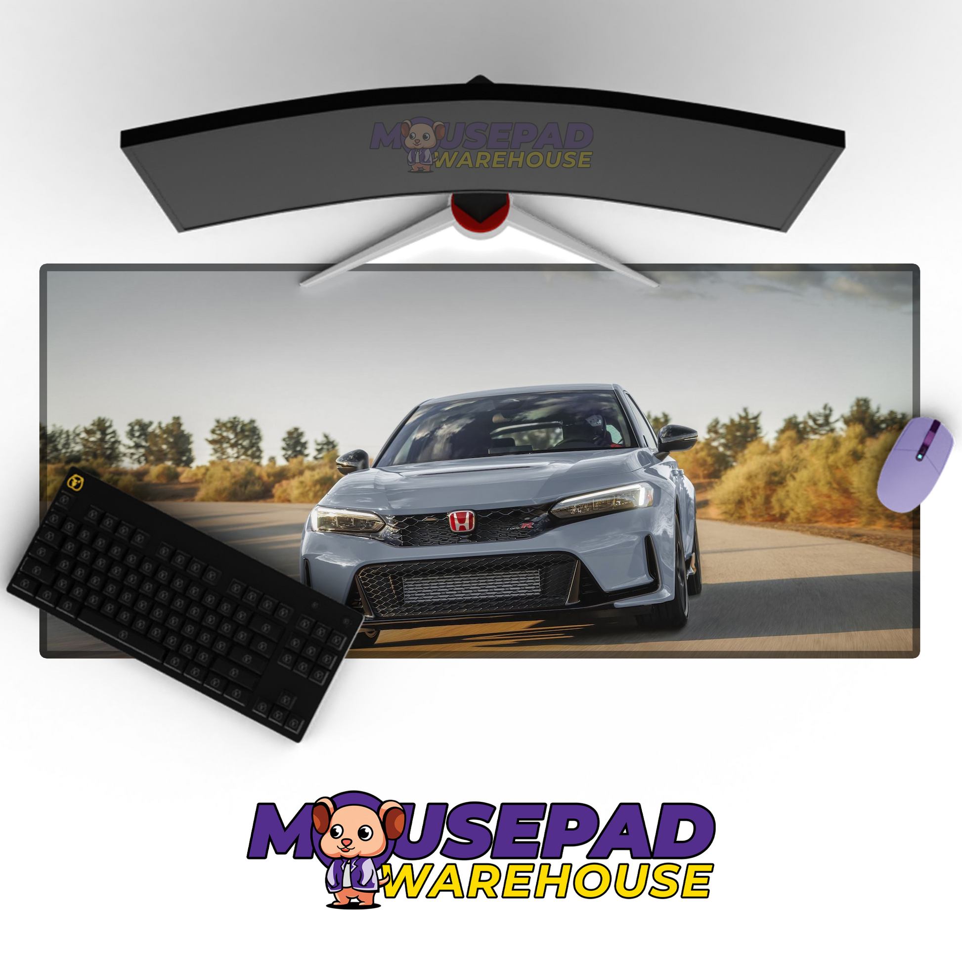 Honda Civic FL5 Type R V3 Mousepad Mockup