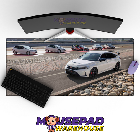 Honda Civic FL5 Type R V7 Mousepad Mockup