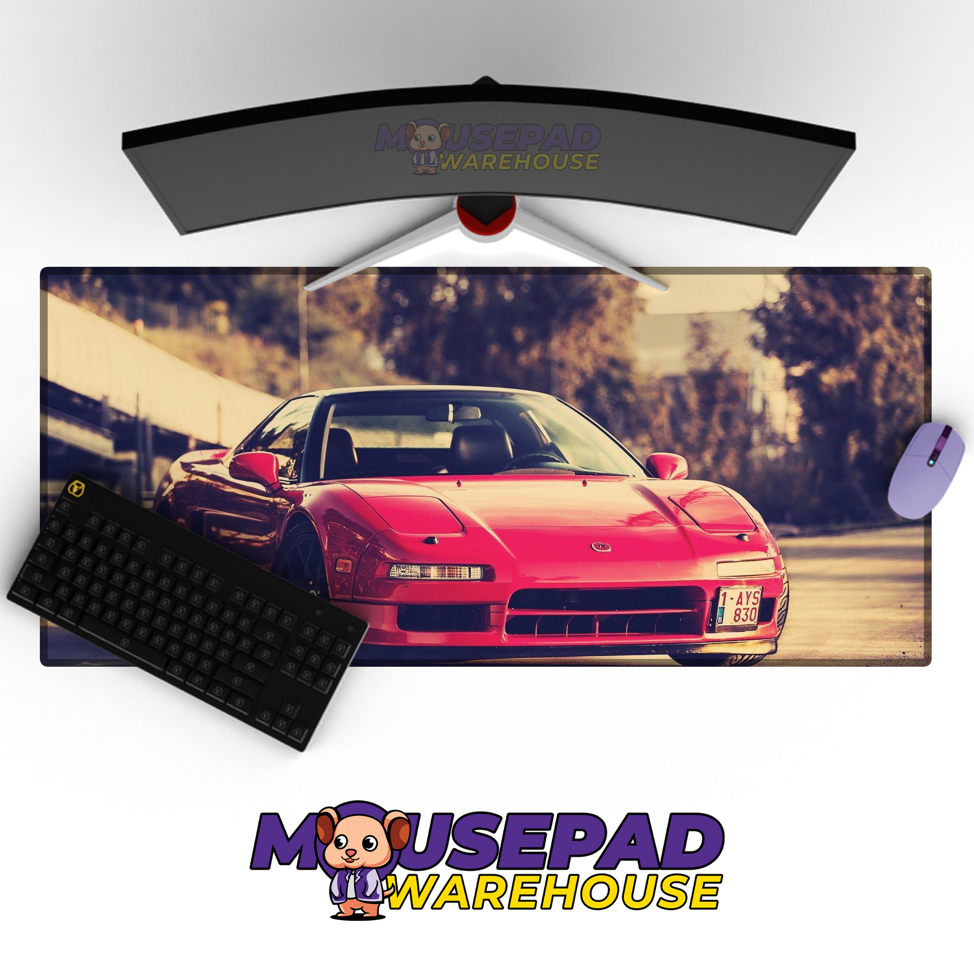 Honda NSX V5 Mousepad Mockup