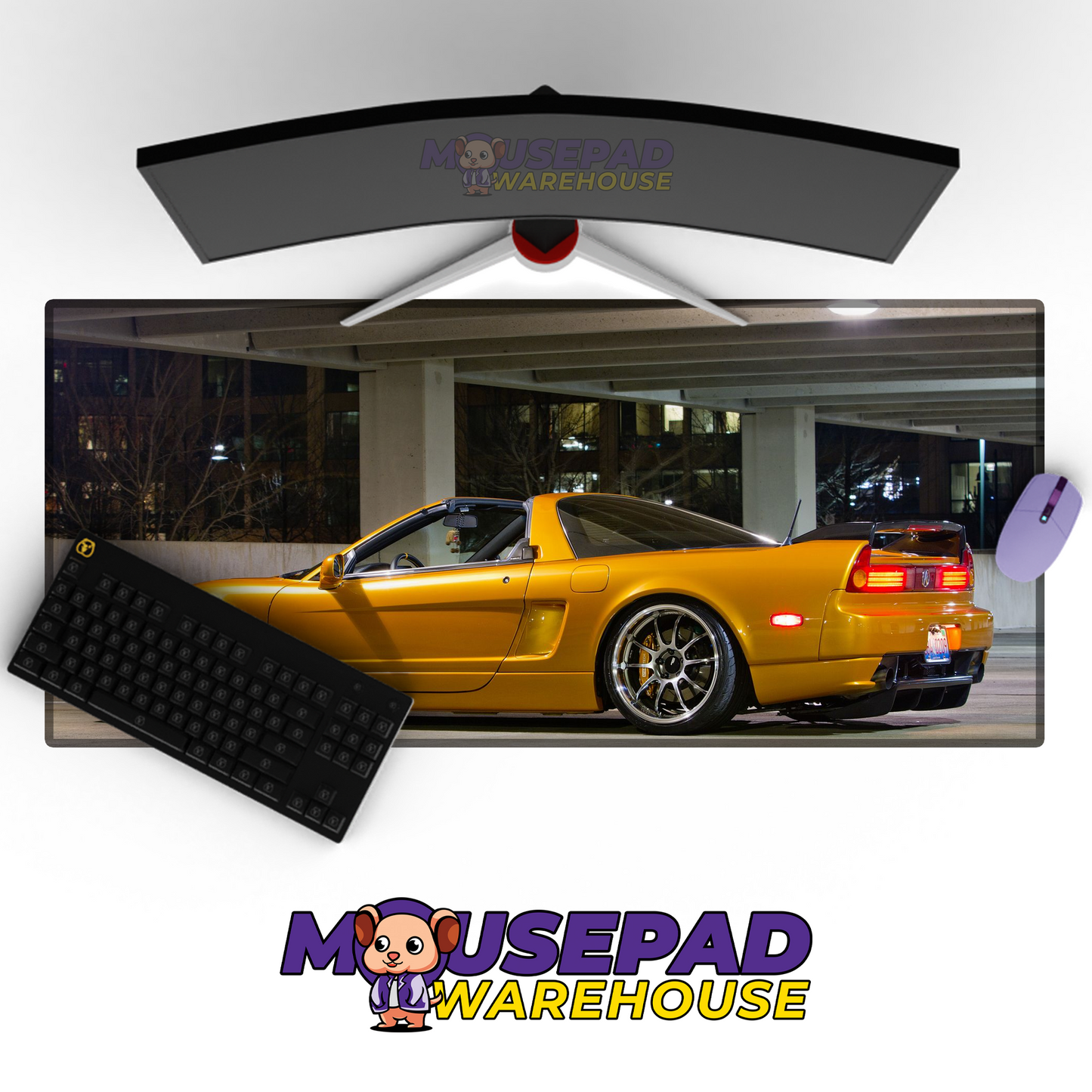 Honda NSX V6 Mousepad Mockup