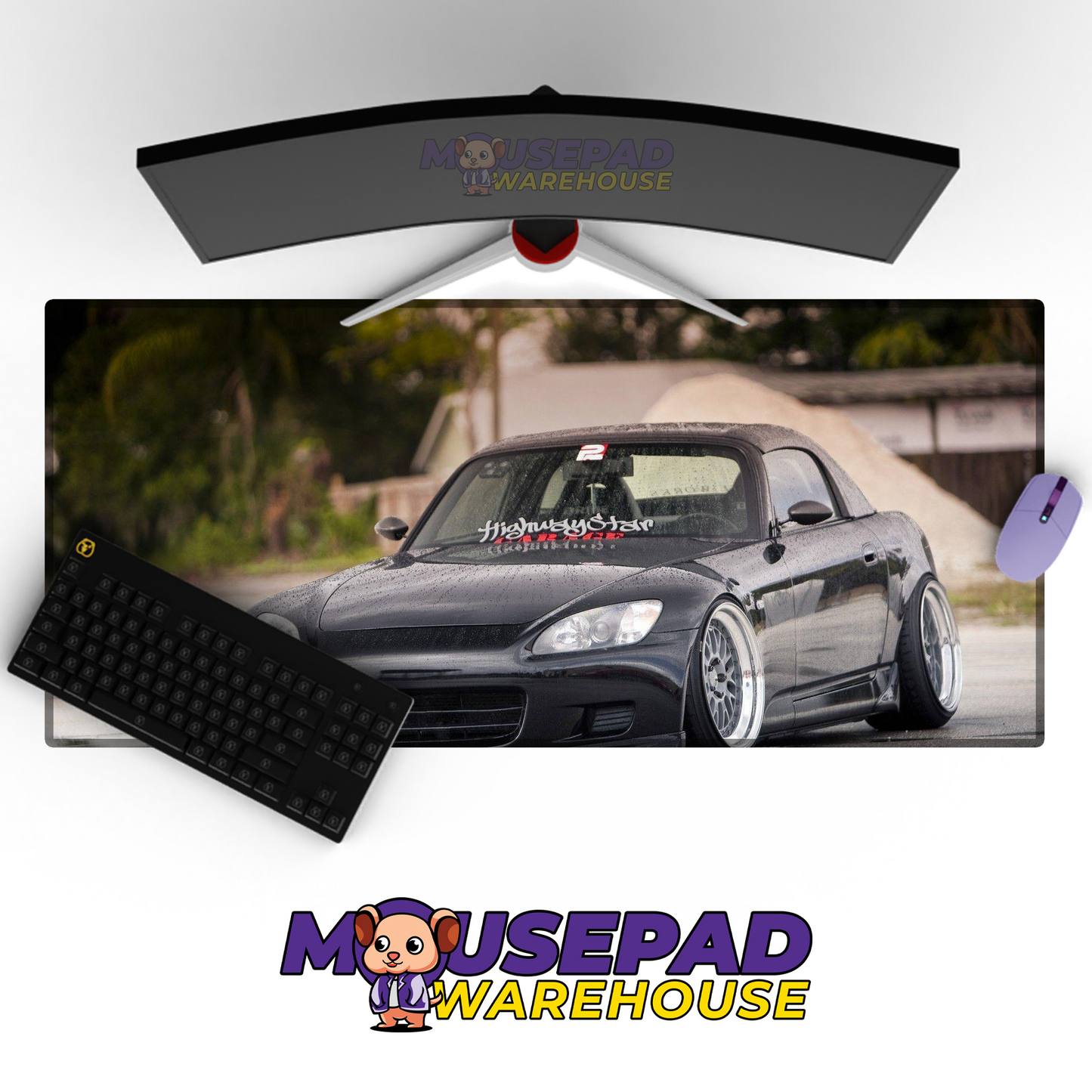 Honda S2000 V16 Mousepad Mockup