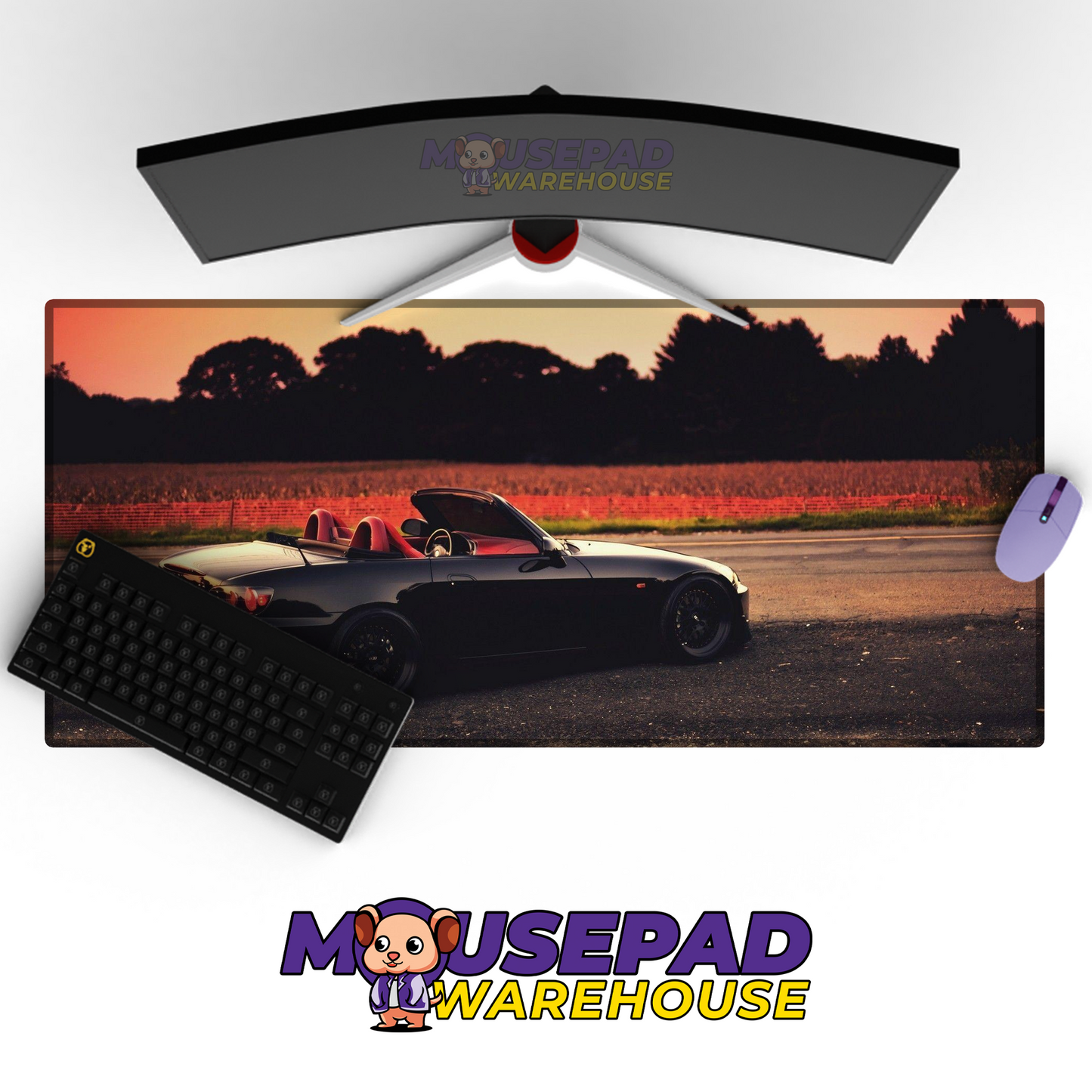 Honda S2000 V22 Mousepad Mockup