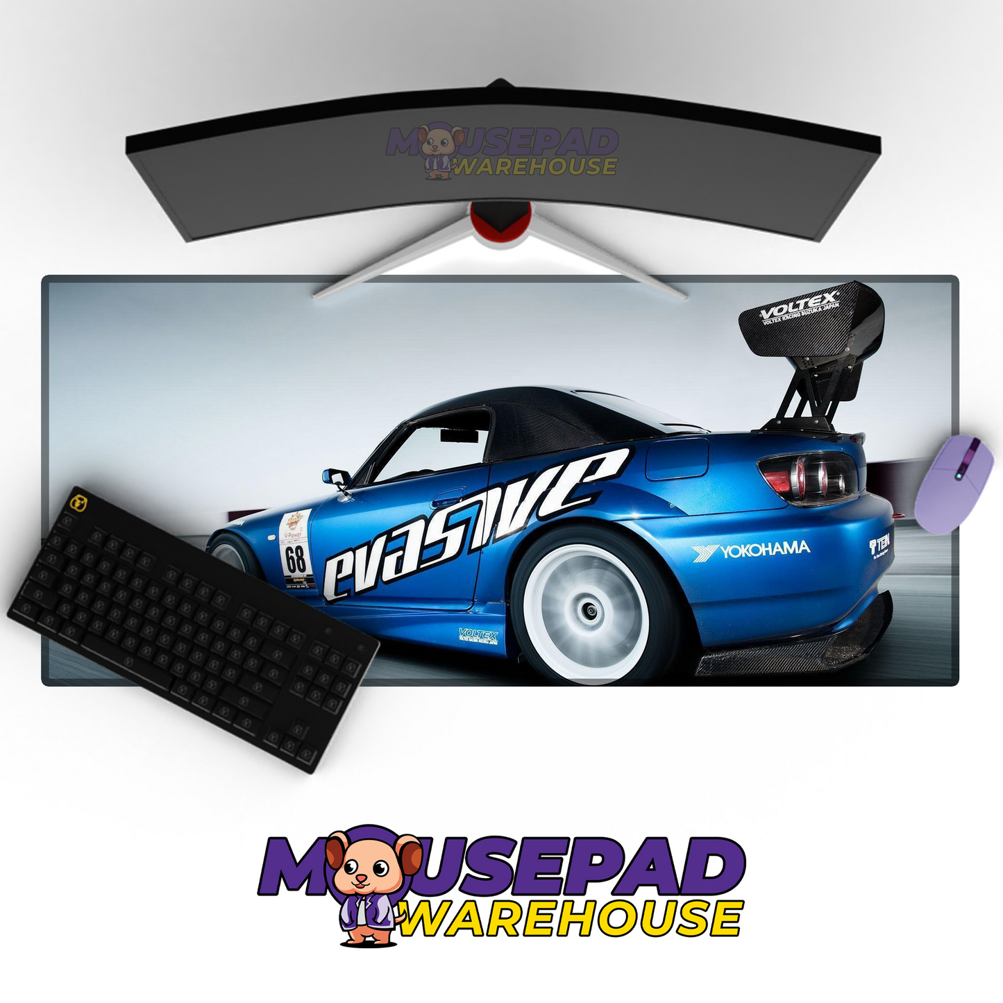 Honda S2000 V5 Mousepad Mockup