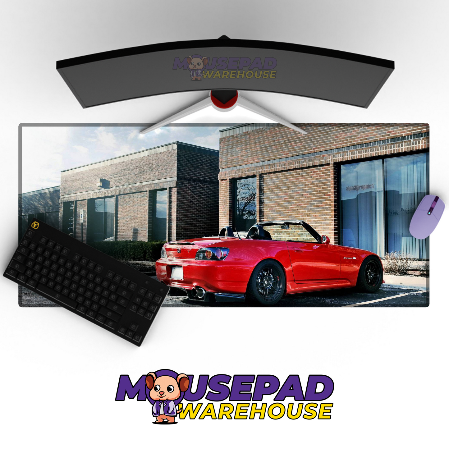 Honda S2000 V7 Mousepad Mockup