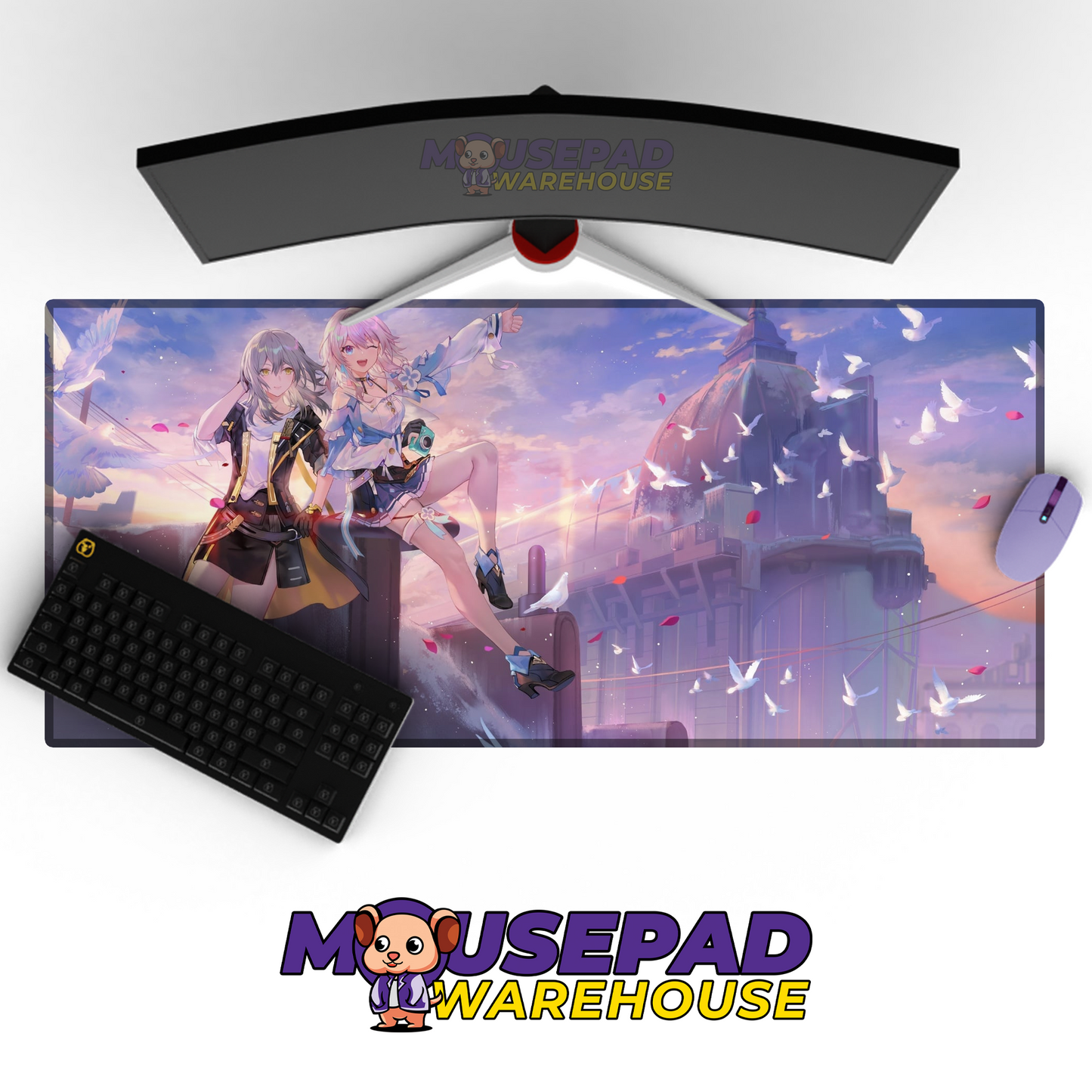 Honkai Star Rail V10 Mousepad Mockup