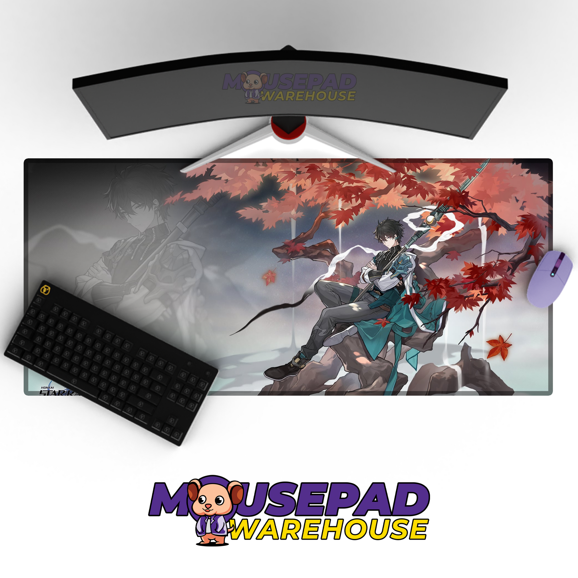 Honkai Star Rail V11 Mousepad Mockup