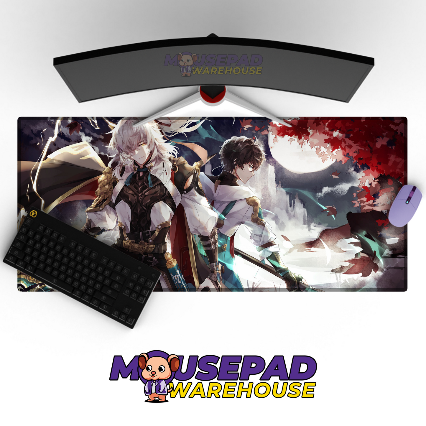 Honkai Star Rail V16 Mousepad Mockup