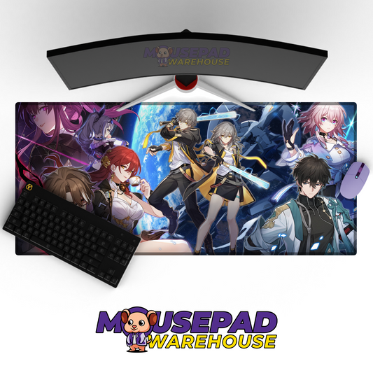 Honkai Star Rail V17 Mousepad Mockup
