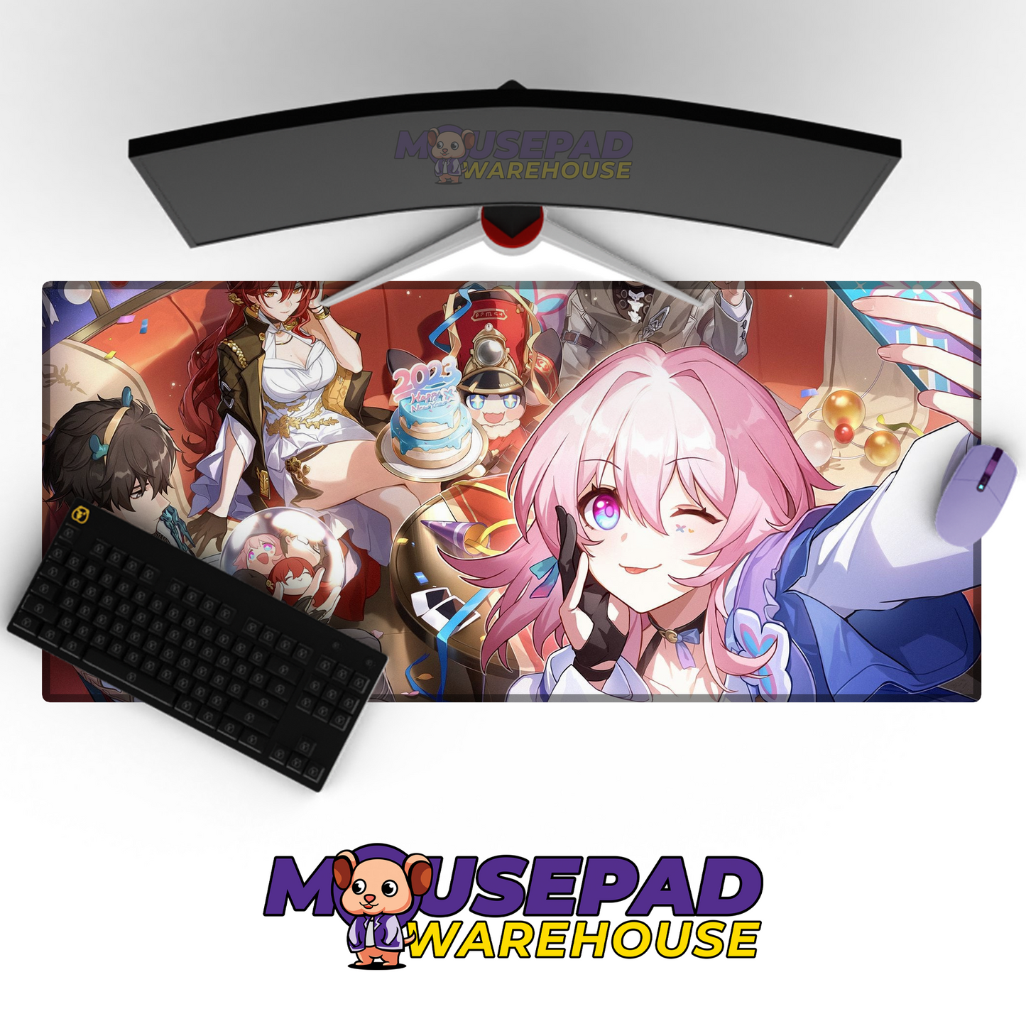 Honkai Star Rail V21 Mousepad Mockup