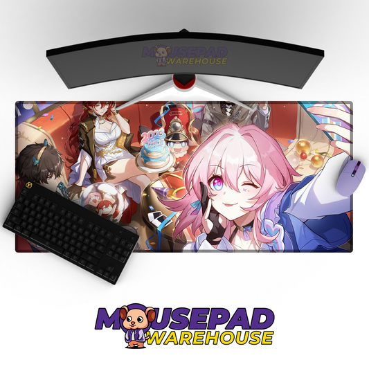 Honkai Star Rail V21 Mousepad Mockup