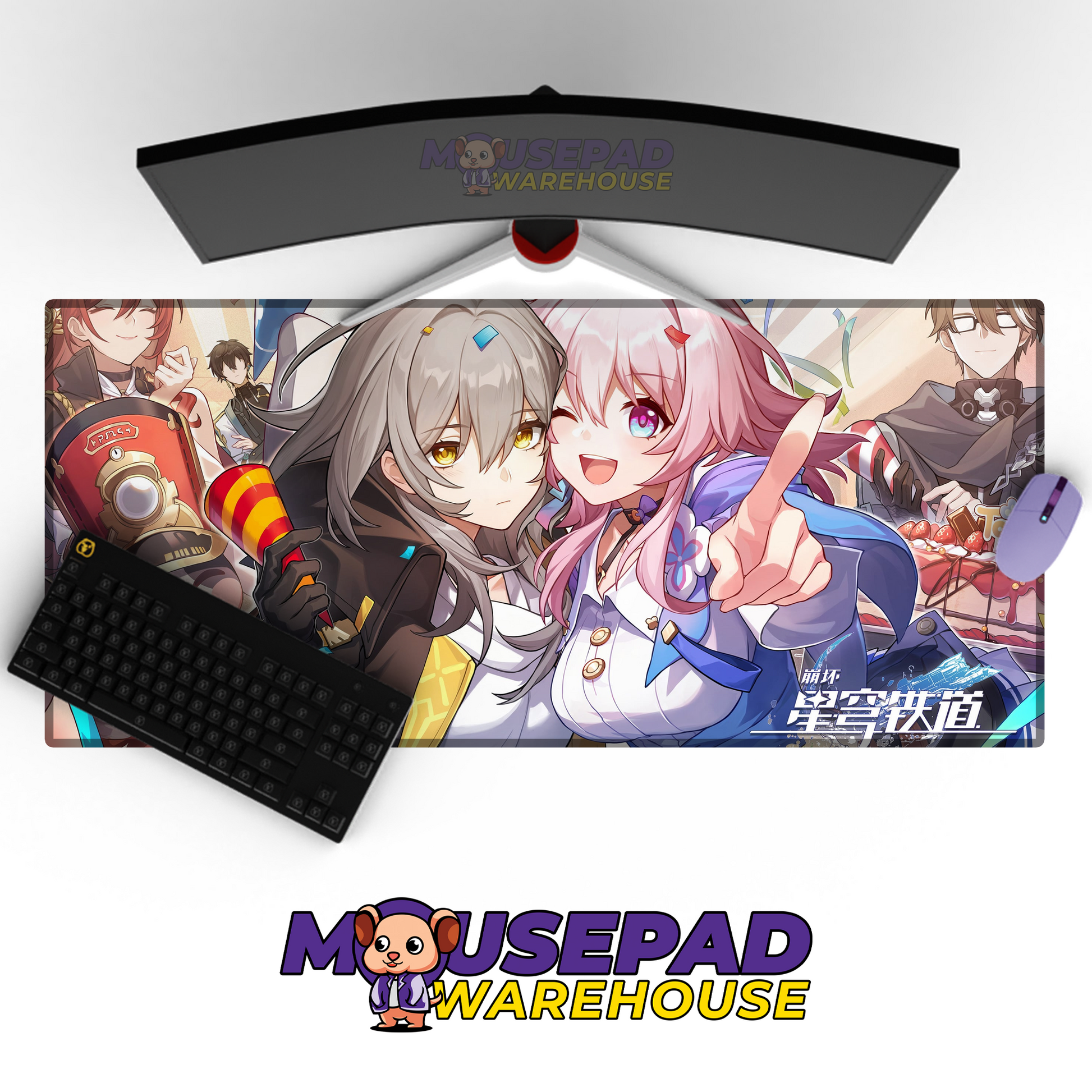 Honkai Star Rail V23 Mousepad Mockup