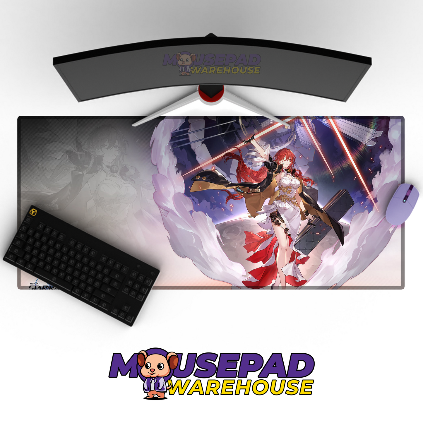Honkai Star Rail V24 Mousepad Mockup