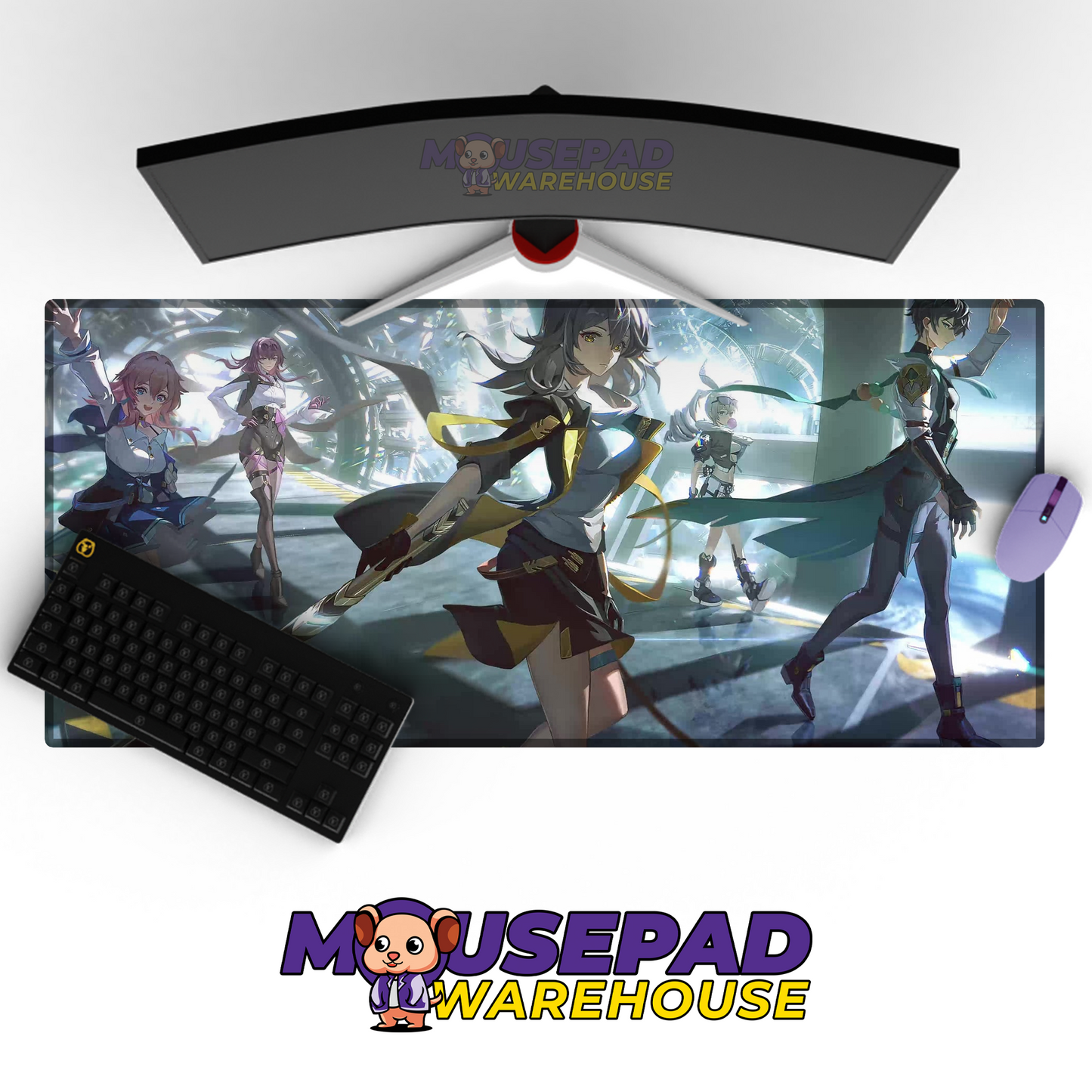 Honkai Star Rail V25 Mousepad Mockup