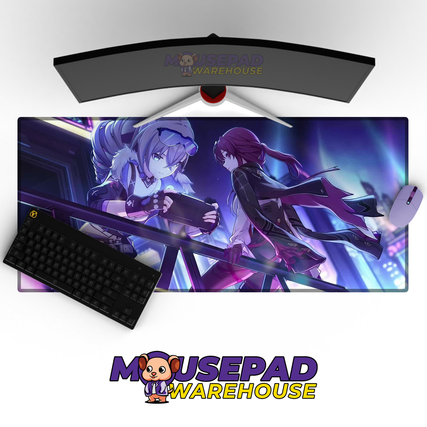 Honkai Star Rail V2 Mousepad Mockup