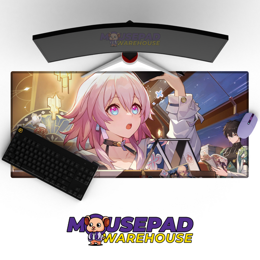 Honkai Star Rail V7 Mousepad Mockup