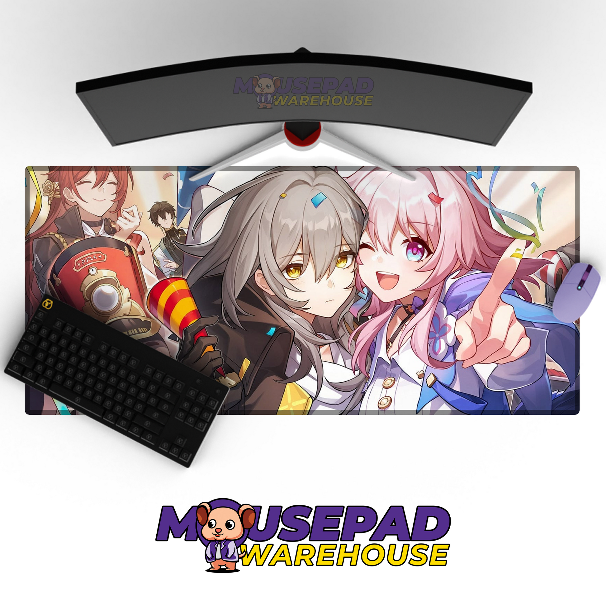 Honkai Star Rail V9 Mousepad Mockup