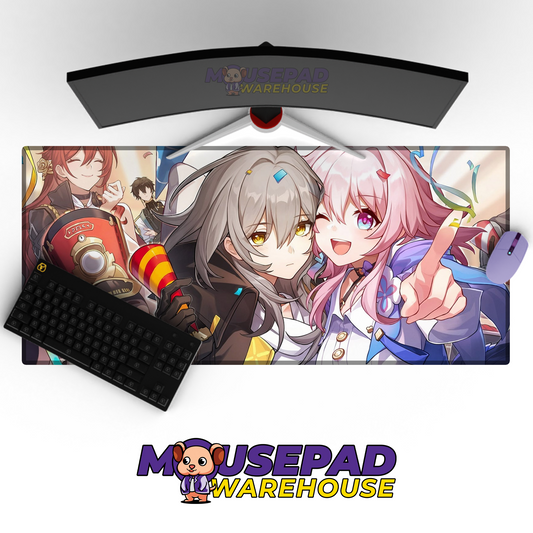 Honkai Star Rail V9 Mousepad Mockup