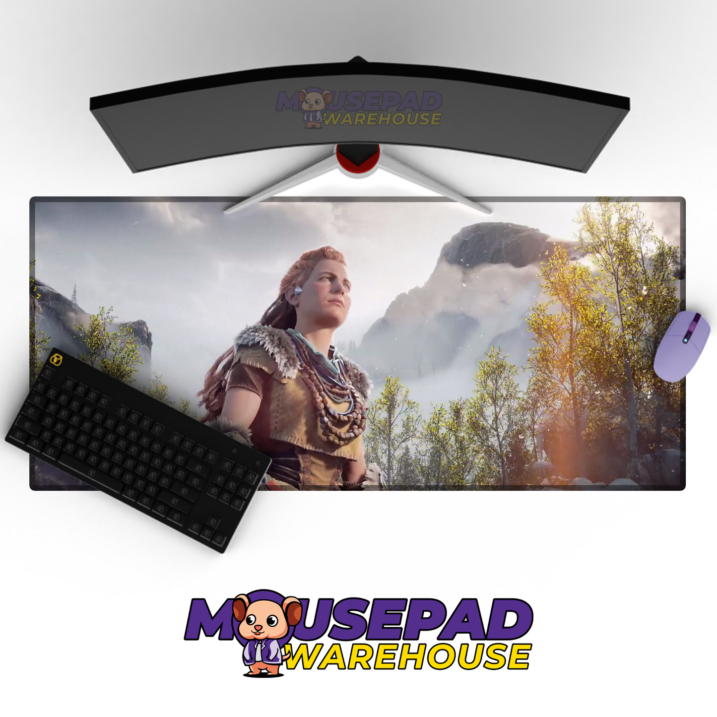 Horizon Forbidden West V11 Mousepad Mockup