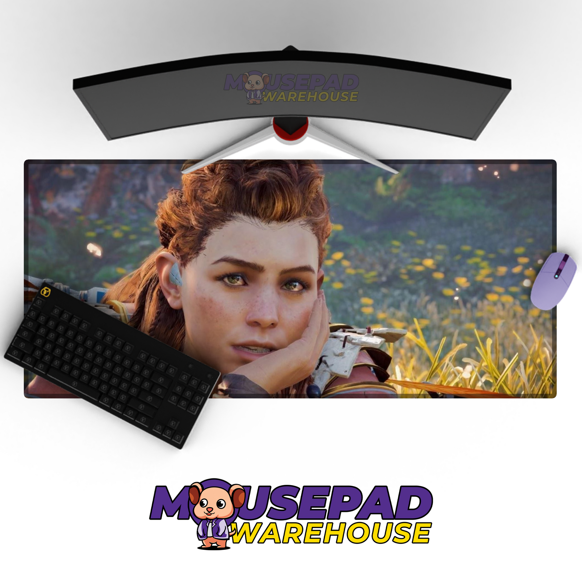 Horizon Forbidden West V1 Mousepad Mockup